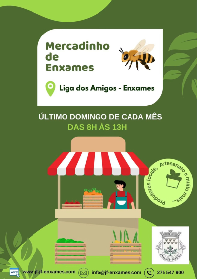 MERCADINHO DE ENXAMES | 27 SETEMBRO 2026