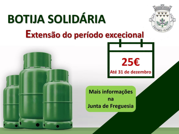 Botija Solidária | Apoio de 25€